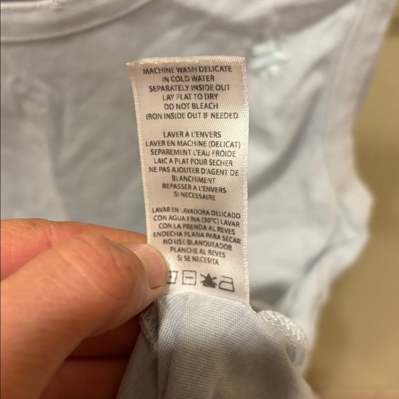 n:PHILANTHROPY Light Gray Tank Top with cute little stars all over it - Picture 11 of 11